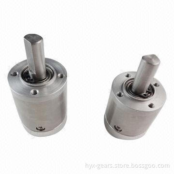 Planetary Gearboxes with Output Speed of 6.9 to 1,351rpm